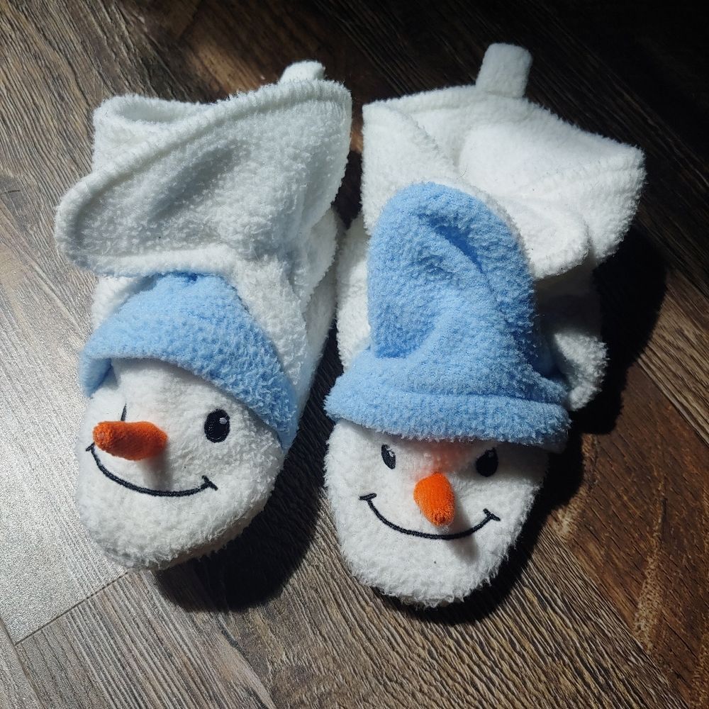 HB 18-24 Months Snowman Slipper Booties